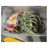 Bin of Misc Home Dï¿½cor