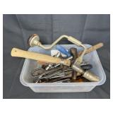 Bin of Various Tools