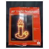 20' Candle Light Christmas Decoration