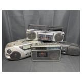 Boomboxes Cassette/Radio (4)