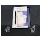 Pewter Figurines and Waterman Pen