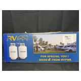 RV Propane Tank Mounting Rack
