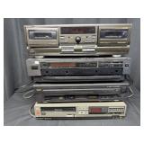 CD Players (3) and Video Cassette Recorder