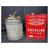 Vintage Gasoline Canisters