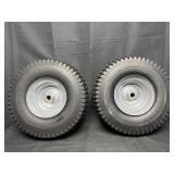 15 x 6.00-6 Tires For Lawn Mowers/Utility Carts(2)
