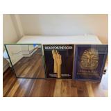 Wall Mirror, 2 Framed Museum Posters