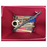 Bin of Various Used Tools