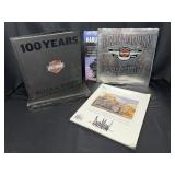 Harley Davidson Collectors Books & Case