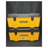 Pair of Craftsman 20' Long 8' High Tool Boxes
