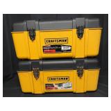 Pair of Craftsman 20' Long 8' High Tool Boxes