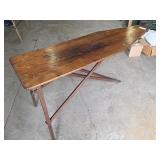 Folding Wooden Ironing Board