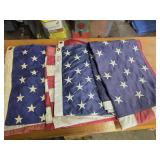 Used American Flags (Unknown Sizes)