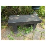 Granite Garden Bench