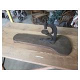 Antique Table Top Wood Ironing Board