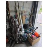 Contents of Side Garage Corner