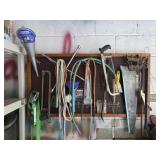 Contents of Side Garage Wall