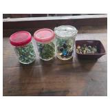 Jars of Glass Marbles