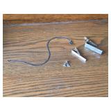 Sterling Silver Clips, Bracelet, Charm