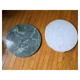 Marble Cheeseboard & Circular Stone