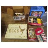 Crayons, Chalk, Lunchbox, Etc.