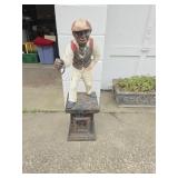 Cast Iron Lawn Jockey