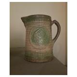 Stoneware Indian Head Pitcher