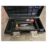 Plastic Toolbox w/ Tools