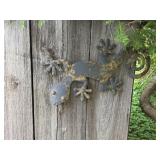 Metal Lizard Dï¿½cor