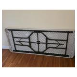 6ft Plastic Table w/ Folding Legs
