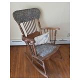 Antique Oak Rocking Chair