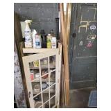 Small Cabinet w/ Various Chemicals