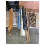 Wood Easels & Drawing Storage Tube