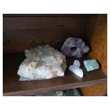 Quartz, Amythest Quartz, Amazonite, Etc
