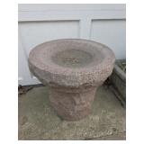 Granite Bird Bath