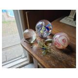 Glass Paperweights