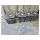 Granite Memorial Vases