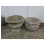 Concrete Garden Urns