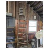 10ft Wooden Folding Step Ladder