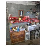 Contents of Garage Side Wall