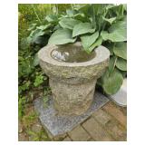 Granite Bird Bath