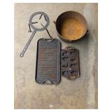 Cast Iron Pot, Griddle, Baking Pan