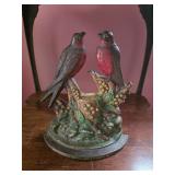 Cast Iron Birds Door Stop
