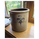 Antique 2 Gallon Stoneware Crock