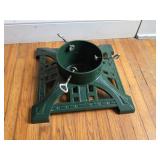 Antique Green Cast Iron Christmas Tree Stand