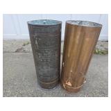 Cut Off Vintage Fire Extinguishers