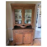 Antique Wooden Hutch (Contents not included)