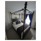 Queen Size Bed & Side Table