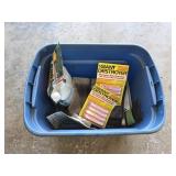 Bin of Misc Gardening Items