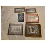 Charles H Overly Sketches & Other Wall Art