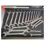 Snap On Angled Open End Wrenches & Craftsman Open